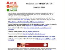 Tablet Screenshot of nzf.com